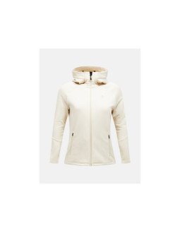 Bluza peak performance w rider essentials zip hood piaskowy