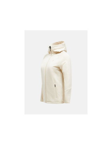 Bluza peak performance w rider essentials zip hood piaskowy