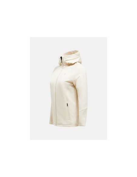 Bluza peak performance w rider essentials zip hood piaskowy