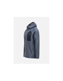 Bluza męska peak performance m freelight alpha hood kolor granatowy 2