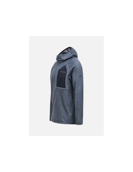 Bluza męska peak performance m freelight alpha hood kolor granatowy