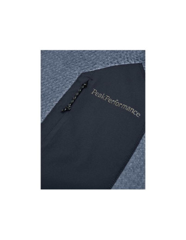 Bluza męska peak performance m freelight alpha hood kolor granatowy