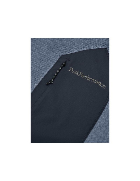 Bluza męska peak performance m freelight alpha hood kolor granatowy
