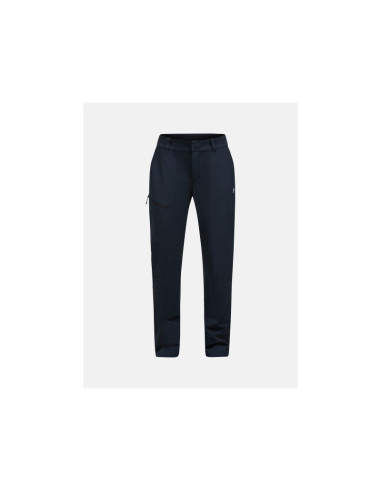 Spodnie damskie peak performance w scale softshell pants kolor czarny