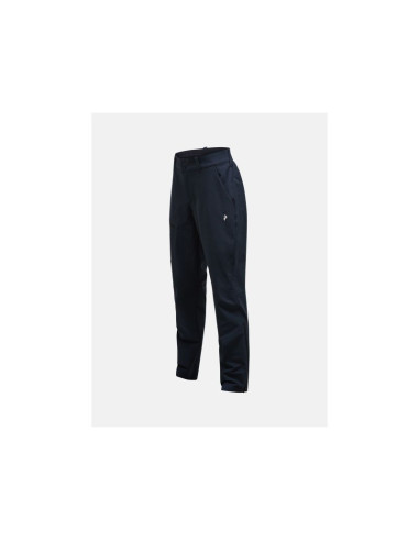 Spodnie damskie peak performance w scale softshell pants kolor czarny