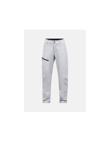 Spodnie damskie peak performance w scale softshell pants kolor szary