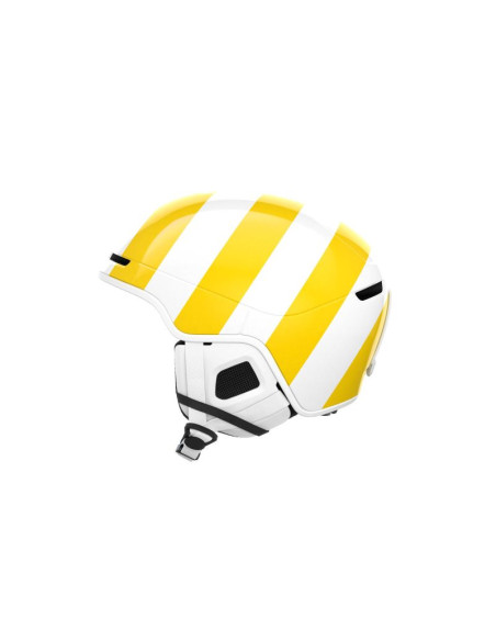 Kask narciarski poc obex pure biało/żółty