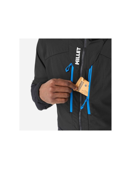 Kurtka męska millet parmelan hybrid hoodie m czarna