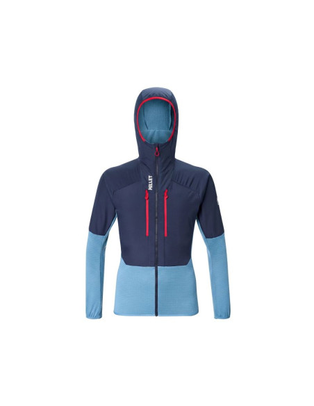 Kurtka męska millet parmelan hybrid hoodie m niebieska