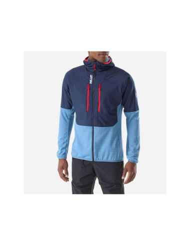 Kurtka męska millet parmelan hybrid hoodie m niebieska