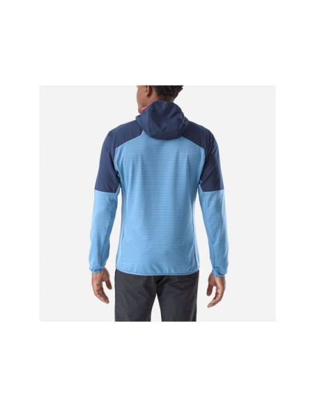 Kurtka męska millet parmelan hybrid hoodie m niebieska