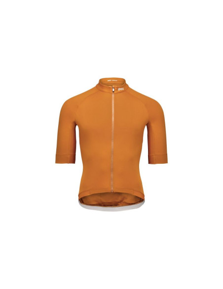 Koszulka rowerowa poc m's thermal lite jersey brązowy
