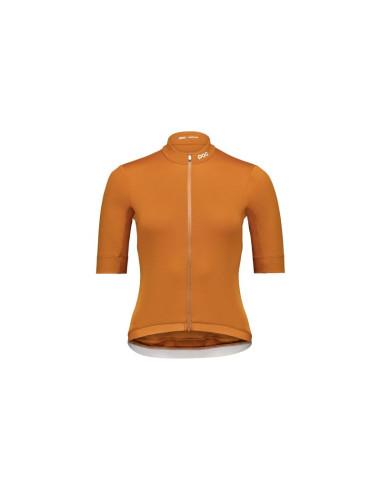 Koszulka rowerowa poc w's thermal lite jersey brązowy