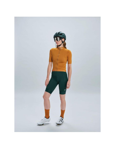 Koszulka rowerowa poc w's thermal lite jersey brązowy