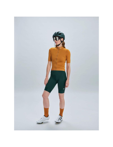 Koszulka rowerowa poc w's thermal lite jersey brązowy