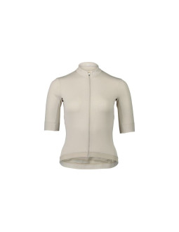 Koszulka rowerowa poc w's thermal lite jersey beżowy