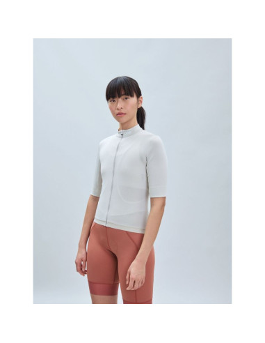 Koszulka rowerowa poc w's thermal lite jersey beżowy
