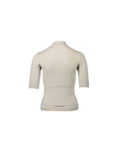 Koszulka rowerowa poc w's thermal lite jersey beżowy