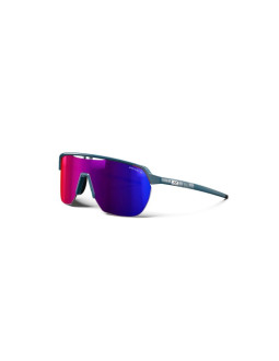 Okulary przeciwsłoneczne julbo frequency - spectron 3 hd - shiny blue/black