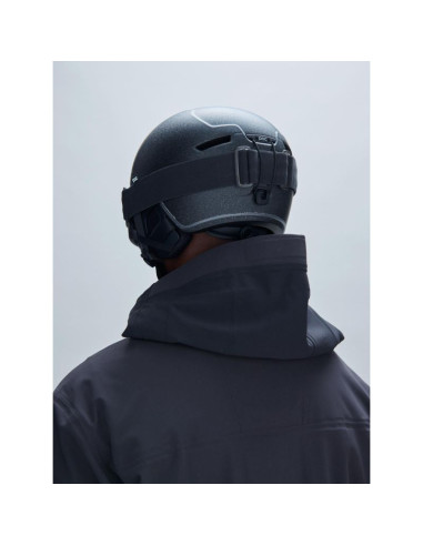 Kask narciarski poc obex pure czarny mat