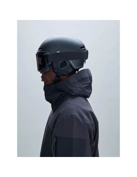 Kask narciarski poc obex pure czarny mat