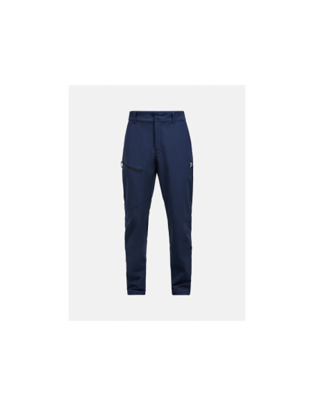 Spodnie peak performance m scale softshell pants niebieski