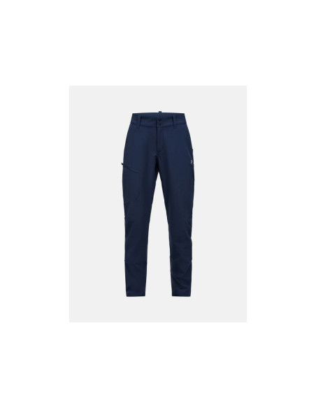 Spodnie peak performance w scale softshell pants niebieski