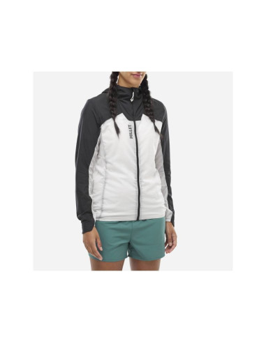 Kurtka damska millet intense windbreaker jkt w biało czarny