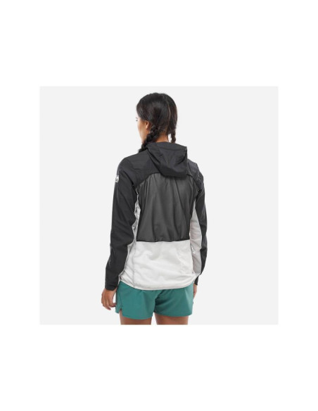 Kurtka damska millet intense windbreaker jkt w biało czarny