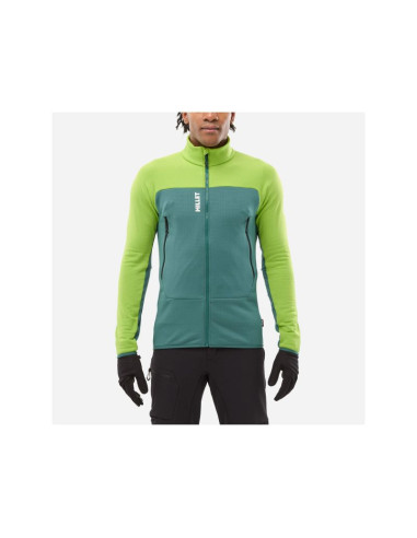Bluza millet m fusion grid jkt zielona