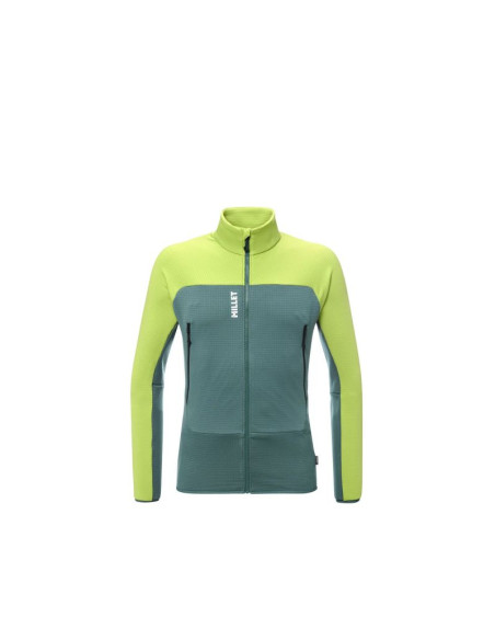 Bluza millet m fusion grid jkt zielona