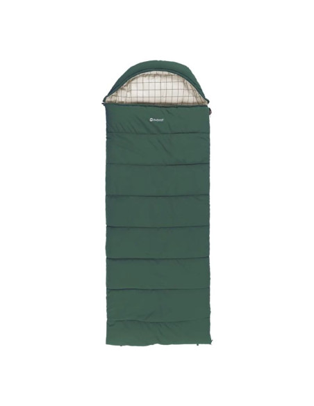 Śpiwór syntetyczny outwell camper prime 200cm zielony (zamek: lewy)