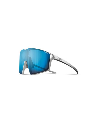 Okulary julbo edge - błyszczący silver / biały| spectron 3cf
