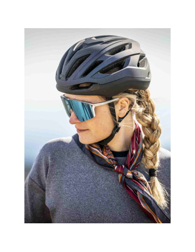 Okulary julbo edge - błyszczący silver / biały| spectron 3cf