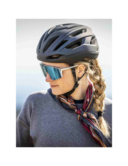 Okulary julbo edge - błyszczący silver / biały| spectron 3cf