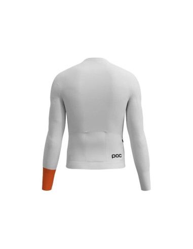 Koszulka rowerowa poc m's cadence l/s jersey biała