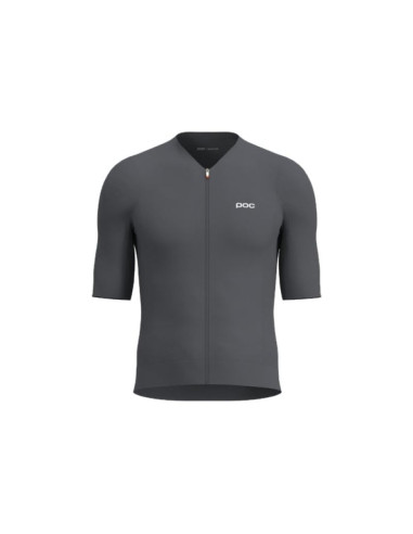 Koszulka rowerowa poc m's raceday s/s jersey szara