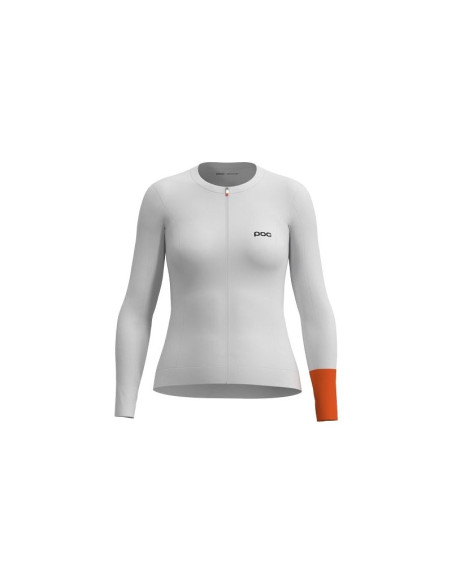 Koszulka rowerowa poc w's cadence l/s jersey biała