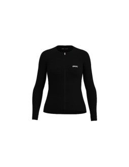 Koszulka rowerowa poc w's cadence l/s jersey czarna