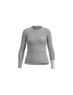 Koszulka rowerowa poc w's cadence l/s jersey szara