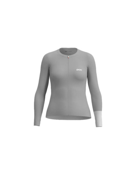 Koszulka rowerowa poc w's cadence l/s jersey szara