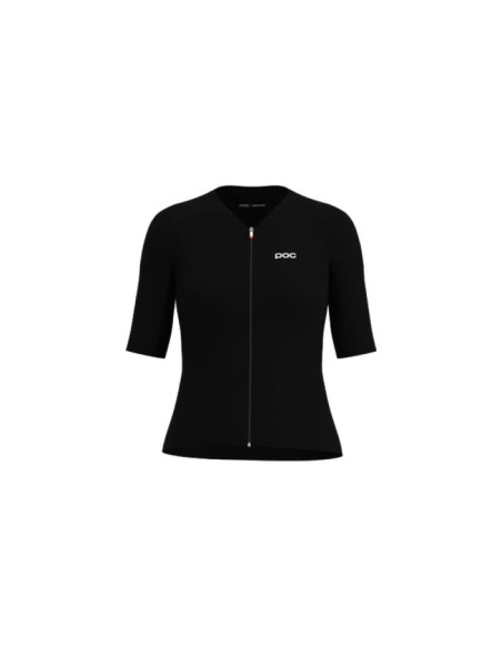 Koszulka rowerowa poc w's raceday s/s jersey czarna
