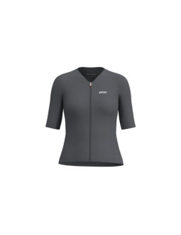 Koszulka rowerowa poc w's raceday s/s jersey szara