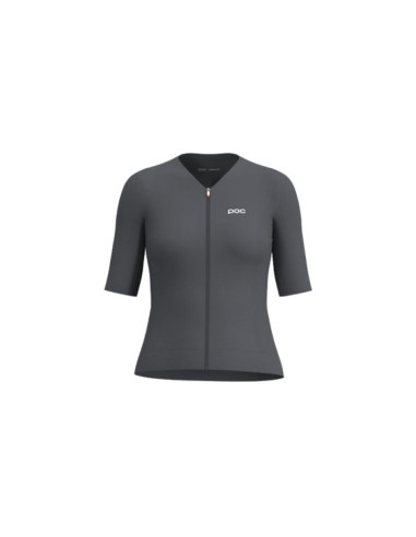 Koszulka rowerowa poc w's raceday s/s jersey szara