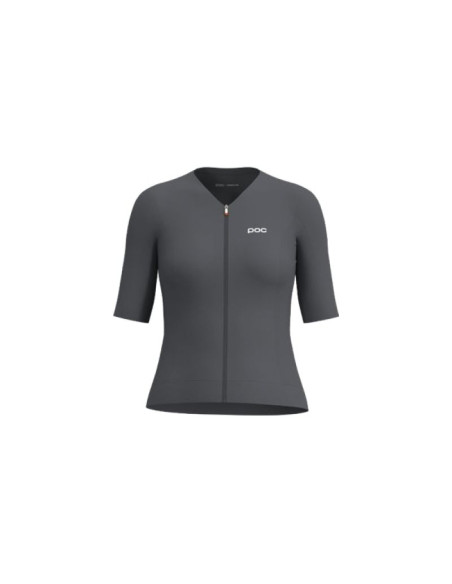 Koszulka rowerowa poc w's raceday s/s jersey szara