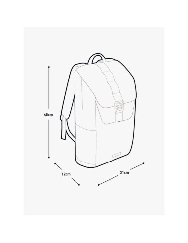Plecak evoc duffle backpack 16 carbon grey - black