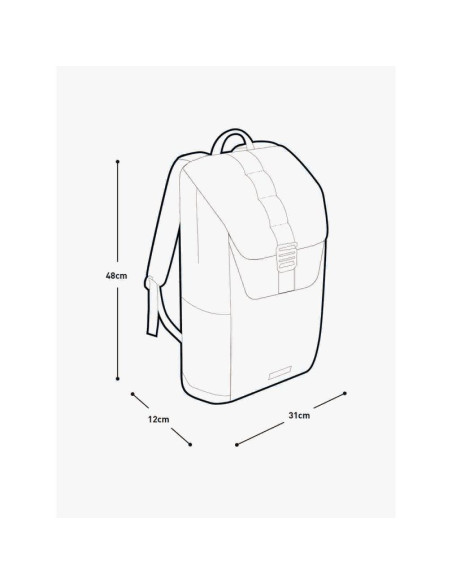 Plecak evoc duffle backpack 16 carbon grey - black