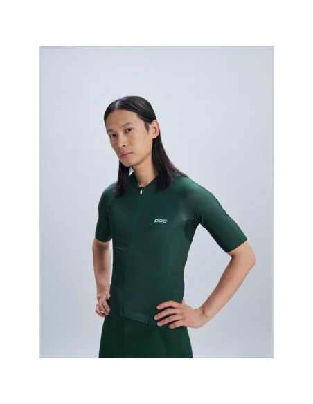 Koszulka rowerowa poc m's pristine jersey zielony