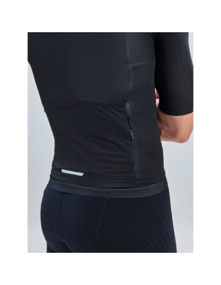 Koszulka rowerowa poc m's pristine jersey - czarny