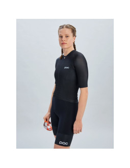 Koszulka poc w's pristine jersey black 2